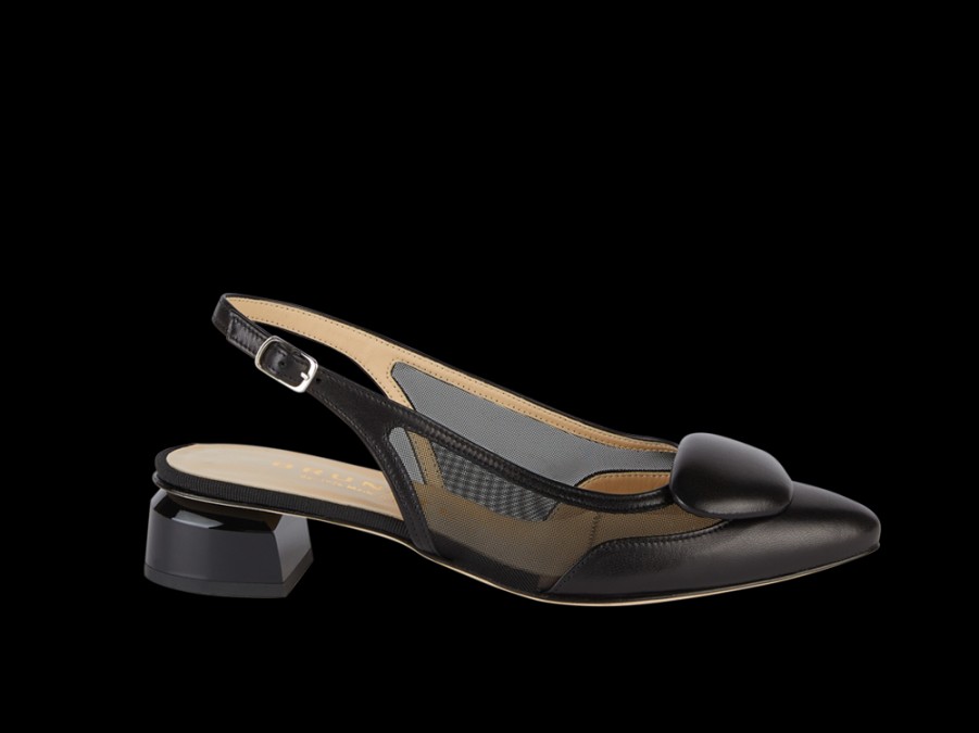 New Slingback Con Rete E Accessorio