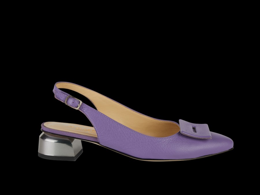 Clearance Slingback Con Accessorio