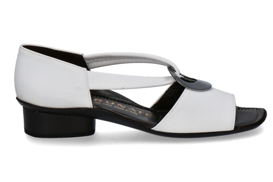 Clearance Sandali Brunate Classico Step Bianco